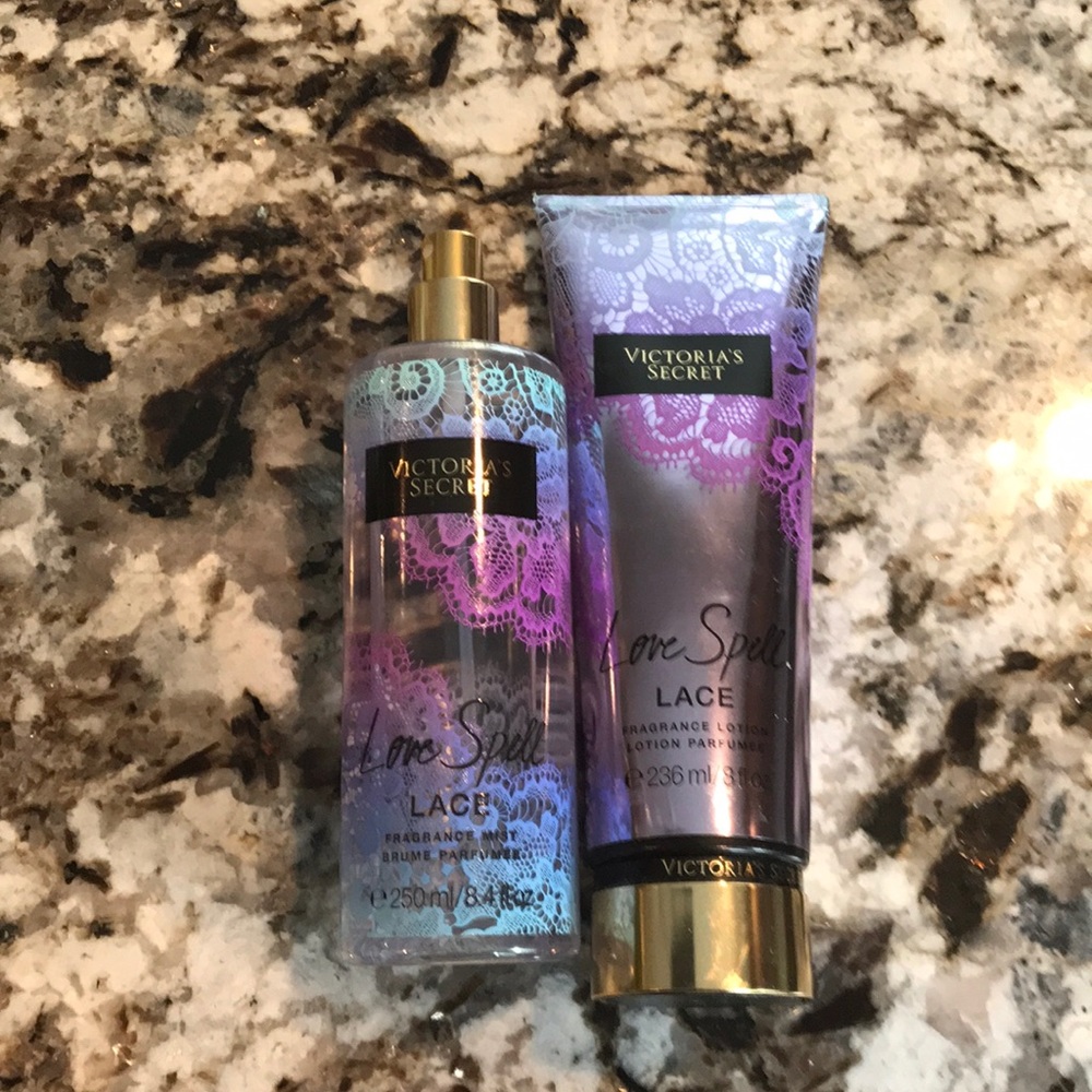 Victoria’s Secret Love Spell Lace combo